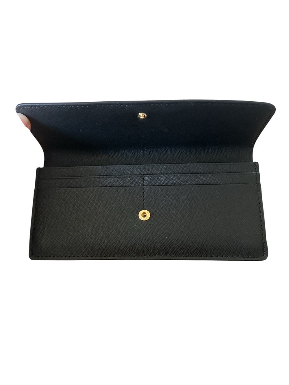 Michael Kors Black Leather Wallet NWT - Picture 7 of 8